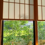 Kanou Shouju An - 2階喫茶店内からの眺め
