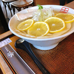 澄 - 料理写真:冷たいレモンラーメン