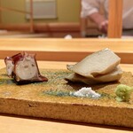 鮨 さかい - 鮑　蛸
