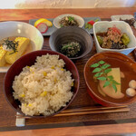衣ヶ島食堂 - 料理写真:本日のごはん