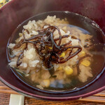 衣ヶ島食堂 - お茶漬けにしましたｗ