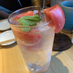 串かつ ごうちゃん - 生のトマトハイ