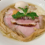 Chuukasoba Massaki - 地鶏と牡蠣と唐墨そば