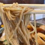 鶴亀 - 麺リフトアップ