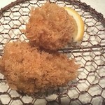 カキフライ2個