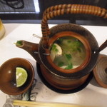 和匠よし乃 - 2012.10.25　松茸土瓶蒸し