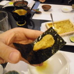 和匠よし乃 - 2012.10.25　赤雲丹、大江海苔