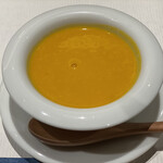 ブラッスリー レ ザンジュ - スープ　かぼちゃ