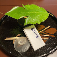美山荘 - 7月はやはり梶の葉ですね