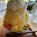 SECOND HOUSE CAKE WORKS - ヨーグルトエスプーマ生フルーツ ¥990
