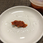 きらら289レストラン - めちゃくちゃ辛いもの好きのマイレビ様から
      いただいた柚子胡椒
      
      キャロライナリーパー使ってるので
      本当に辛いです(笑)
      これでも、やや致死量ギミ