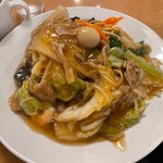 南海飯店 - かたい焼ソバ