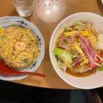 南海飯店 - 冷麺セット