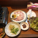 東金 - 豚三段バラセット　1500円