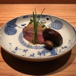 とり茶太郎 - 鴨 ロース + マッシュルーム