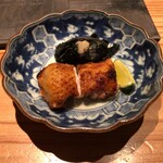 とり茶太郎 - 茶太郎鶏 上腿肉 + 金時草