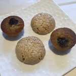 フランス料理 ル・クール - フィナンシェ、マカロン[2人前](2020/11撮影)