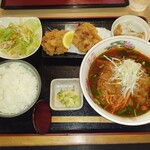 まんまる亭 - 勝浦タンタンメン定食
