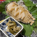 割烹よし田 - アワビ刺し