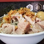 塩そば専門店 桑ばら - 冷やし味噌和えそば