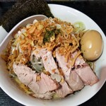塩そば専門店 桑ばら - 冷やし味噌和えそば