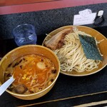 塩そば専門店 桑ばら - 冷やし味噌つけそば