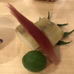 王ヶ頭ホテル - 鮎の押し寿司