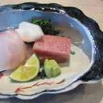 草庵 鍋島 - 長崎鮪、寝かせで旨味が凄い