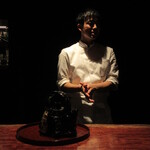 草庵 鍋島 - 凄い急須と西村料理長