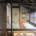 草庵 鍋島 - レストランから見える宿の一部、茶室です