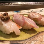 Sushi Kanzaki - キンキ、キンメ、喉黒