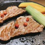 黒潮海閤 - 伊予牛の石板焼きステーキ