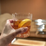 にしぶち飯店 - ロックの紹興酒レモン