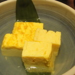 漁菜献舗 鳥新 - 出汁につかった出汁巻き卵