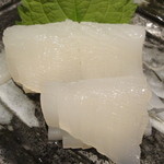 漁菜献舗 鳥新 - 白イカの刺身