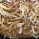 北海道らぁめん 伝丸 - 麺アップ