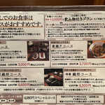 きんぼし - メニュー②