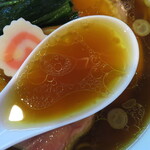 中華そば 深緑 - 黒出汁/スープ