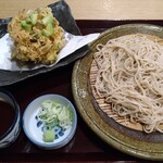 Juuwari Soba Kai - 冷アボカドのかき揚げ蕎麦