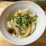 谷川米穀店 - 冷たいうどん小　150円。