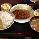 潮田 - メンチカツ定食