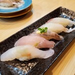 寿司おのざき - 地魚5種
