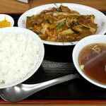 ラーメンハウスたなか - スタミナ焼定食