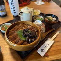 炭焼うな富士 白壁別邸 - 肝入り特上ひつまぶし