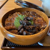 炭焼うな富士 白壁別邸 - 肝入り特上ひつまぶし