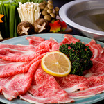 松阪肉涮火锅…【桃子】7,700日元【里脊肉】9,900日元【特制里脊肉】13,200日元