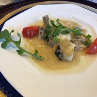 隠れ里車屋 - スズキのポワレ