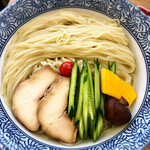 らーめん森や。 - 冷やしつけ麺(大盛り)