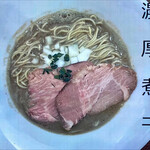 煮干し中華そば 魚魚 - menu 2021年7月