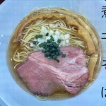 煮干し中華そば 魚魚 - menu 2021年7月